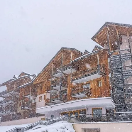Apt T2 4 Couchages Dans Res. 4 * - Balcons Des Airelles Les Orres Exterior photo